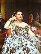 Jean Auguste Dominique Ingres Mme. Moitessier oil painting on canvas